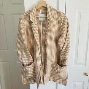 ✨NWT Madewell Linen Blazer